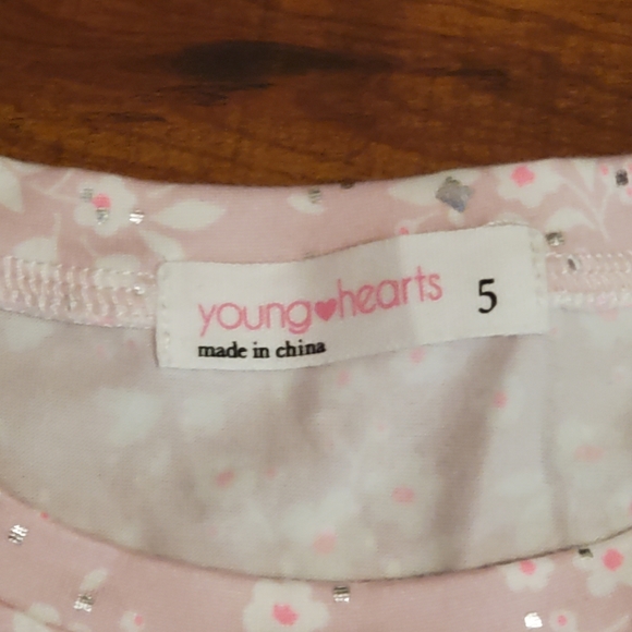 Young Hearts Little Girls Tee - Picture 2 of 2